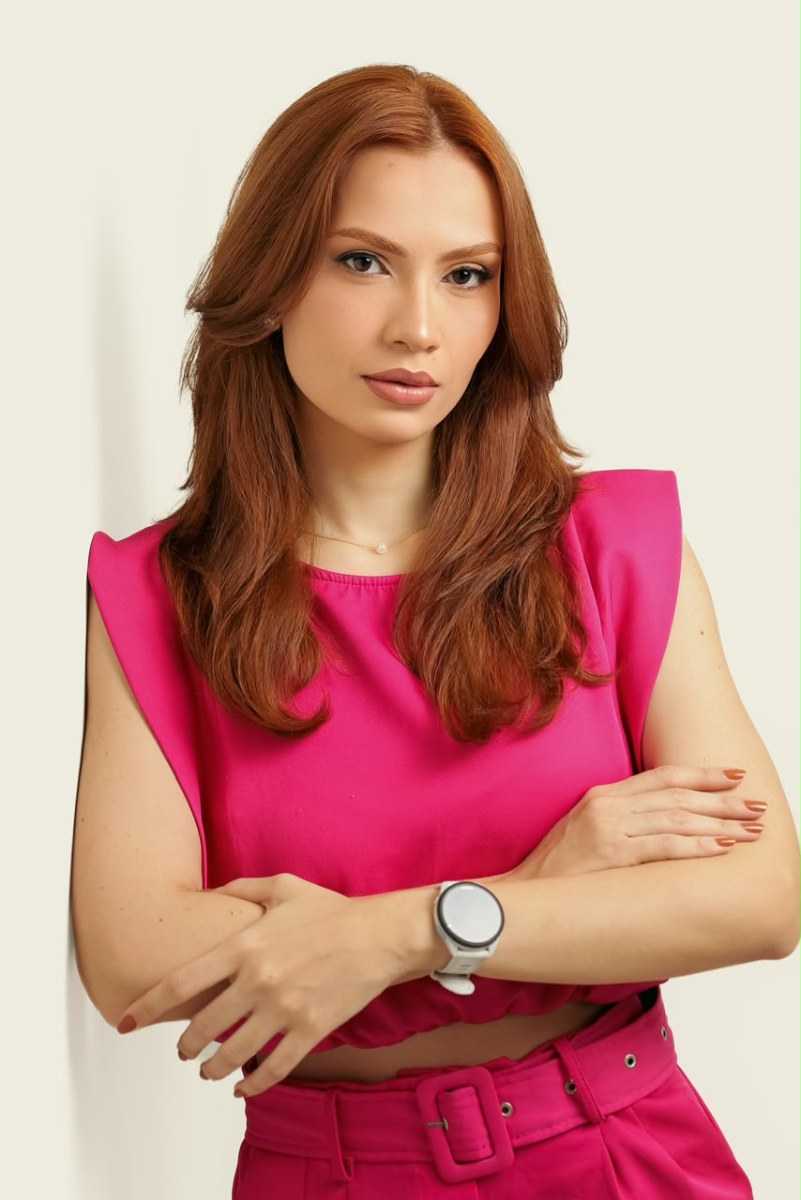 Retrato de Stéphanie Assad, nutricionista
